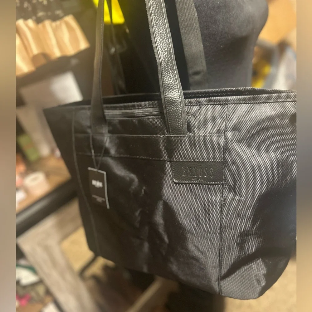 Benoss Milan Elite Black Travelers Collection “ Travelers Tote”